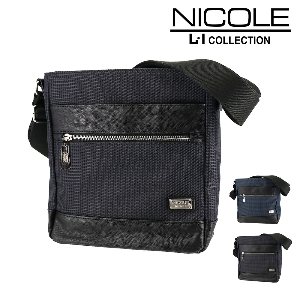 NICOLE（ニコル） 最大37％ バッグ ショルダー スクエア型 斜め掛け