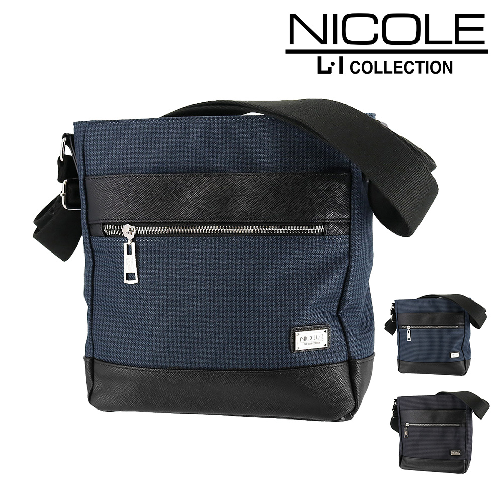 NICOLE（ニコル） 最大37％ バッグ ショルダー スクエア型 斜め掛け