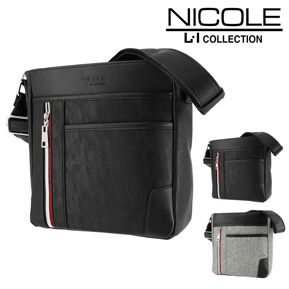 NICOLE（ニコル） 最大41％ 斜め掛け 肩掛け ビジネスバッグ 