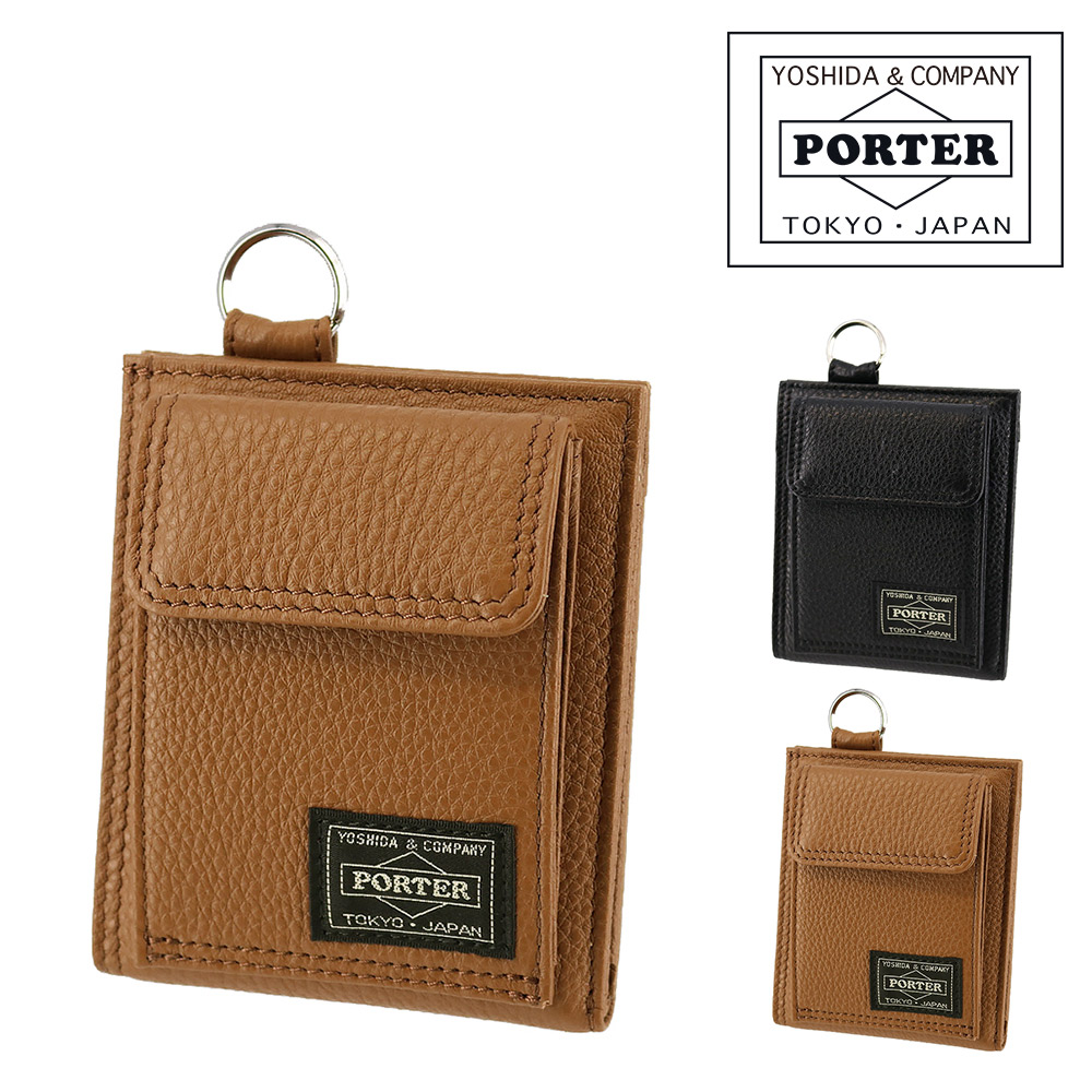 PORTER メンズ二つ折り財布（バッグ、小物素材：ナイロン