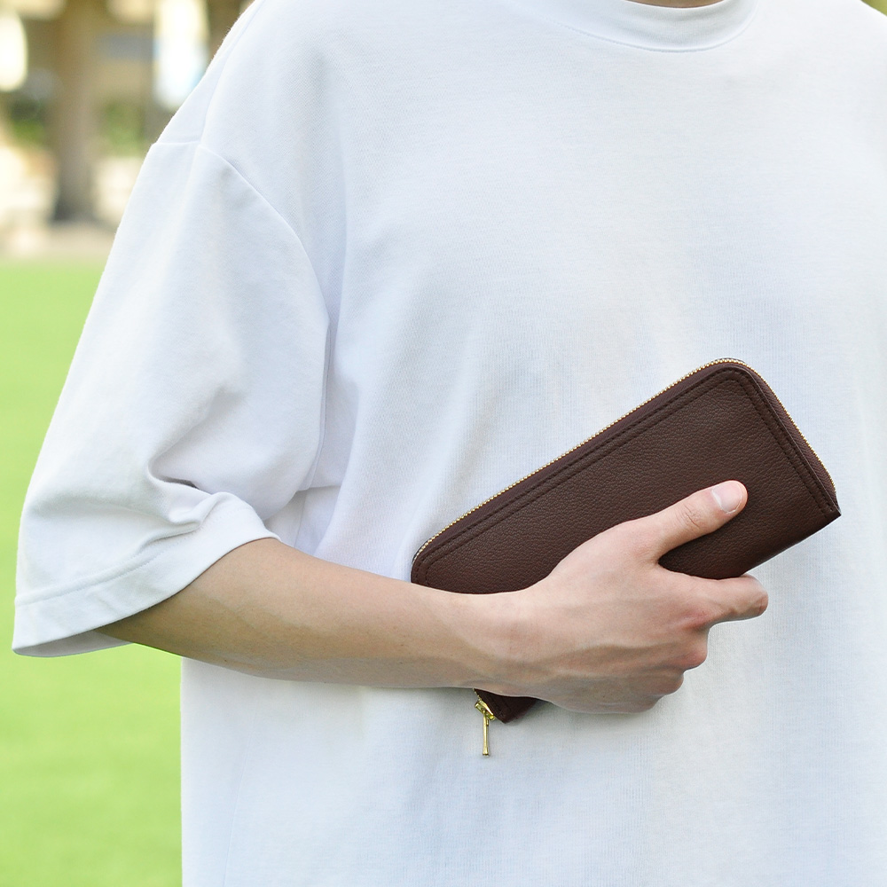 DOUBLE（PORTER） ポーター ダブル ラウンドファスナー長財布 PORTER