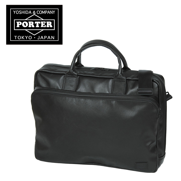 ポーター PORTER 2wayブリーフケース ショルダーバッグ ビジネスバッグ TIME BLACK タイムブラック 2WAY BRIEF CASE  L 吉田カバン 146-05137