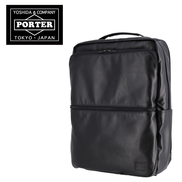 ポーター PORTER リュックサック リュック デイパック TIME BLACK