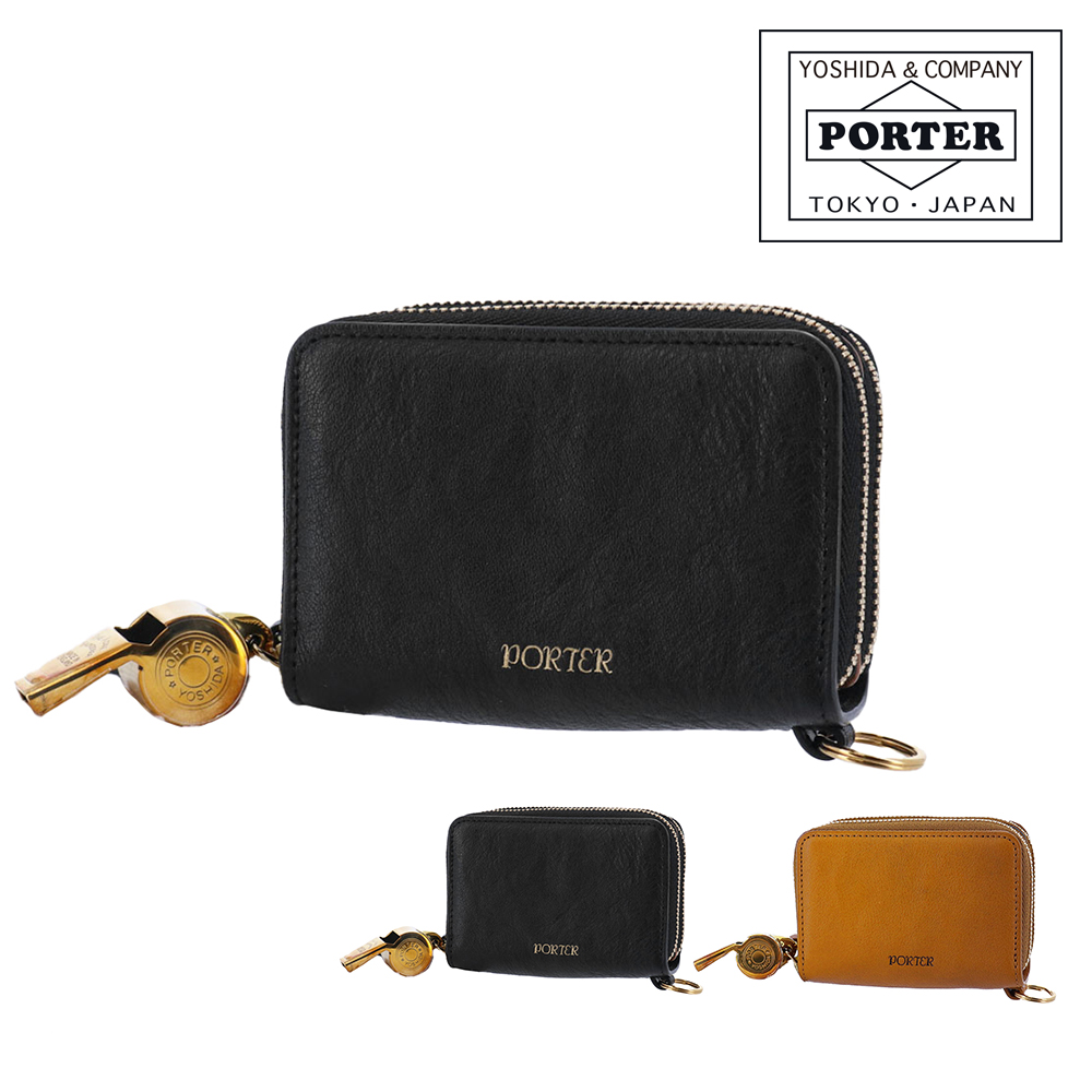 ポーター トーン キーパース 150-02291 吉田カバン PORTER 財布 小物 キーケース カードケース コインケース メンズ レディース... ブラック系/ブラウン系/オレンジ系