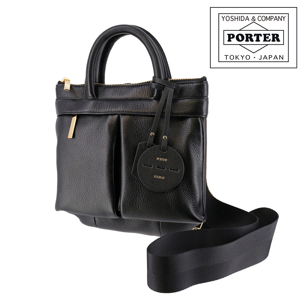 吉田かばん ポーター バッグ 2WAYヘルメットバッグ ショルダーバッグ ハンドバッグ A5 PORTER ミニアチュール 256-11362 メンズ レディース｜newbag-w｜02