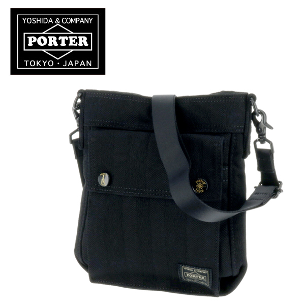 TANGO BLACK（PORTER） ポーター PORTER ショルダーバッグ S BLACK