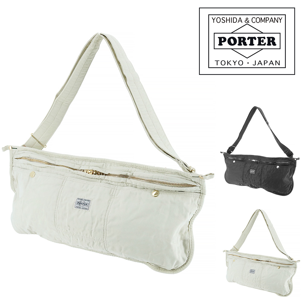 ポーター マイル ワークエプロン 754-15111 ウエストバッグ ショルダーバッグ 斜め掛け バッグ PORTER 吉田カバン A4 B5 メンズ レディースの画像