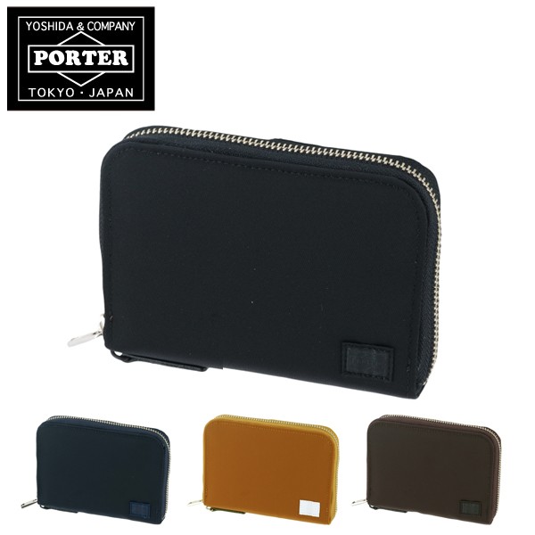 現行 未使用級✨ ポーター リフト ウォレット 折り財布 ラウンドファスナー 黒 LIFT（PORTER） ポーター リフト ウォレット 822-16107 吉田