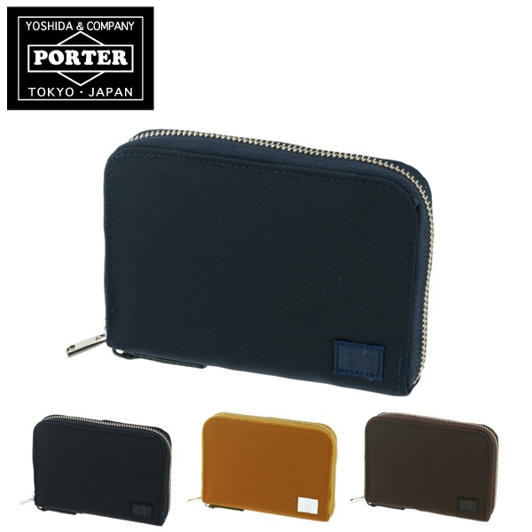 現行 未使用級✨ ポーター リフト ウォレット 折り財布 ラウンドファスナー 黒 LIFT（PORTER） ポーター リフト ウォレット 822-16107 吉田