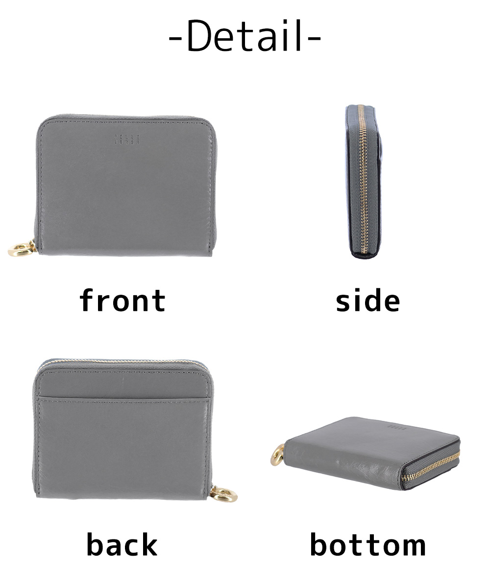 PELLE BORSA（ペレボルサ） 最大P+16% 財布 コンパクト 薄マチ 本革