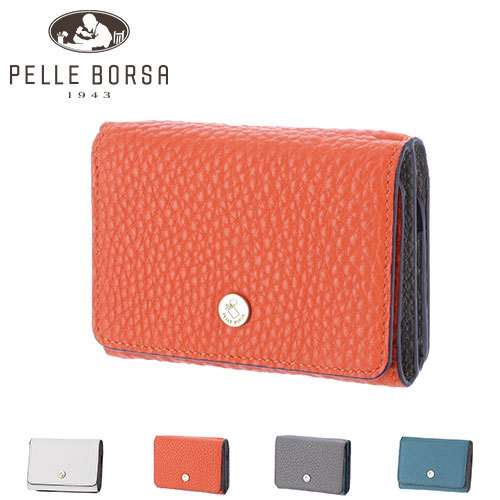 最大P+16% ペレボルサ PELLE BORSA 三つ折財布 Mano Goods マーノ