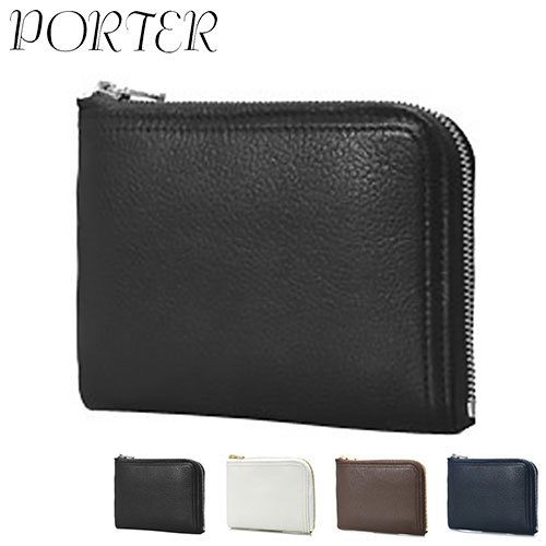 吉田カバン ポーター PORTER L字ファスナーコインケース DOUBLE ダブル 129-03737｜newbag-w｜02