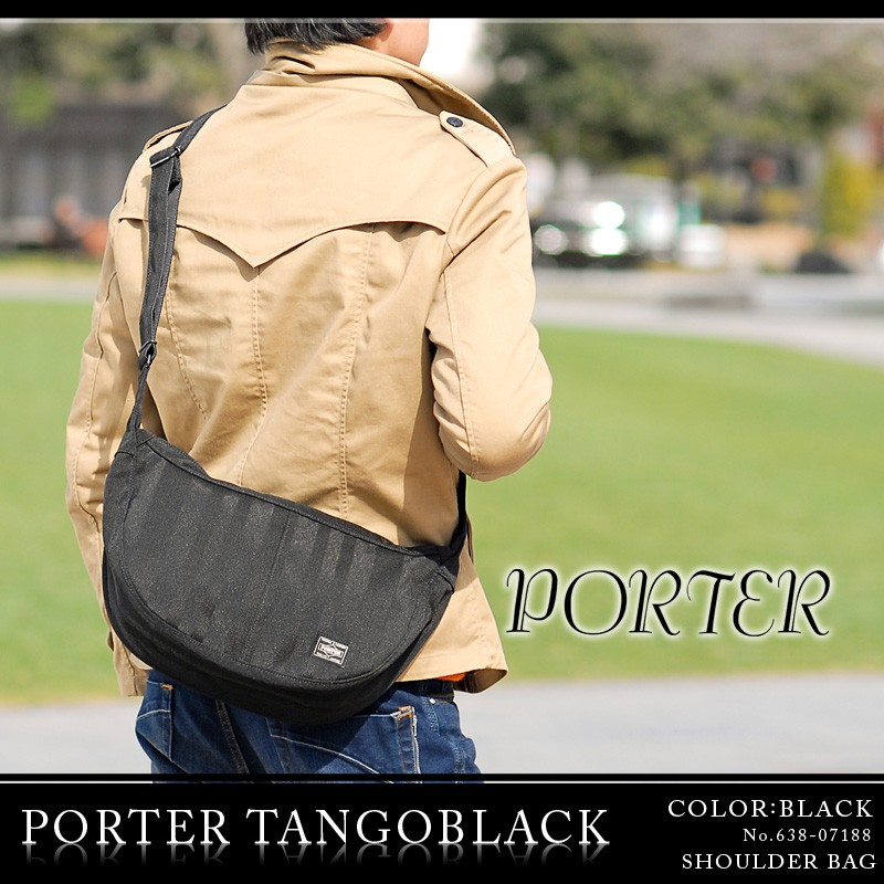 TANGO BLACK（PORTER） ポーター タンゴブラック ショルダーバッグ 638