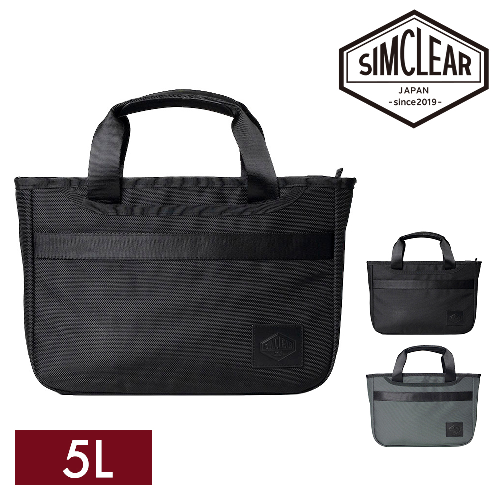 SIMCLEAR ROVER ブラック トートバッグ 最大P+16% シムクリア バッグ ハンドバッグ トートバッグ ツナグ