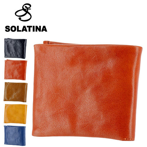 最大P+16% ソラチナ SOLATINA 二つ折財布 折り財布 メンズ レディース sw 60054 :solatina sw 60054:Newbag Wakamatsu バッグ 財布