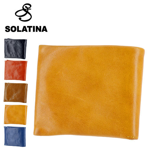 最大P+16% ソラチナ SOLATINA 二つ折財布 折り財布 メンズ レディース sw 60054 :solatina sw 60054:Newbag Wakamatsu バッグ 財布