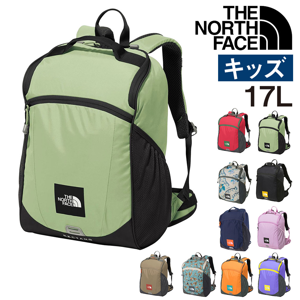 最大P+16% ノースフェイス バッグ リュックサック デイパック バックパック THE NORTH FACE キッズパックス レクタング 17L  A4 B4 nmj72359 キッズ