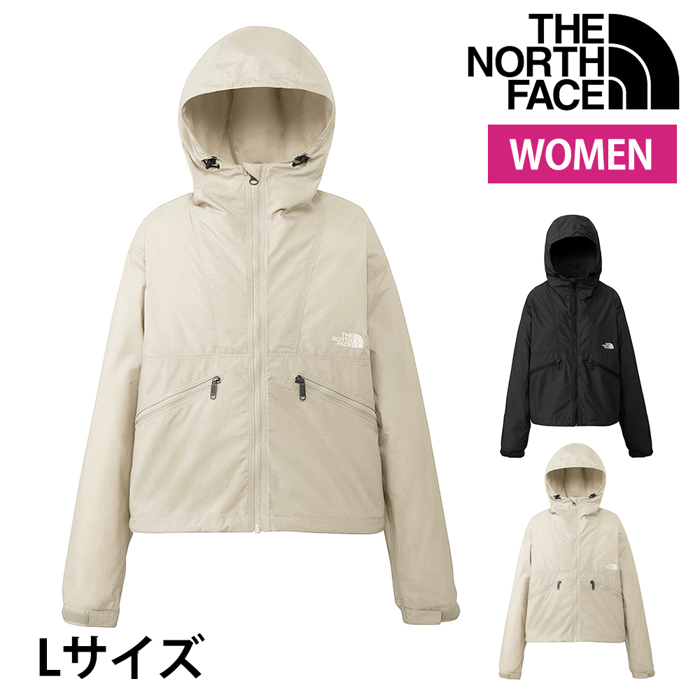 美品☆ザ・ノースフェイス/コンパクトジャケット　XL レディース　ケルプタン ノースフェイス コンパクトジャケット ケルプタン XL ナイロン 撥水