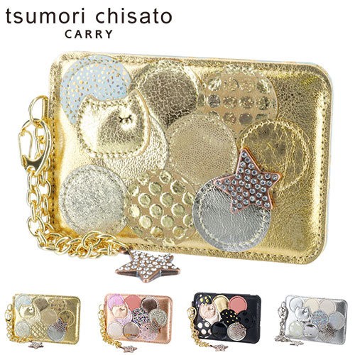 最大P+16% ツモリチサト tsumori chisato パスケース 定期入れ 新マルチドット 57006 レディース