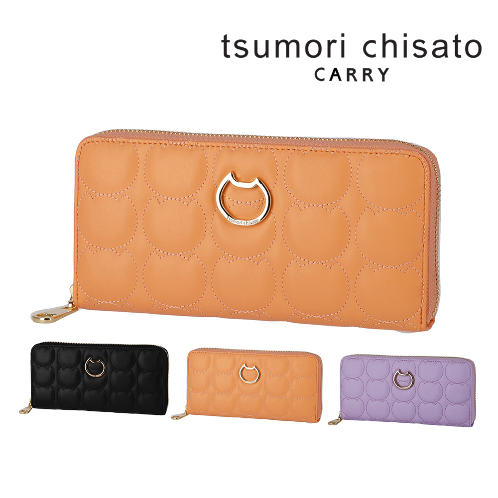 ブラウン 新品 ツモリチサト tsumorichisato 長財布 未使用 TSUMORI CHISATO（ツモリチサト） 最大42％ 財布 小物 長財布 ラウンド