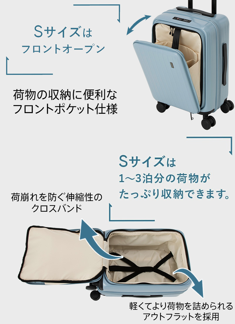 最大P+16% ティエラル スーツケース 機内持ち込み キャリー