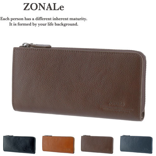 ZONALe（ゾナール） 最大P+16% ZONALe L字ファスナー長財布 COMODO