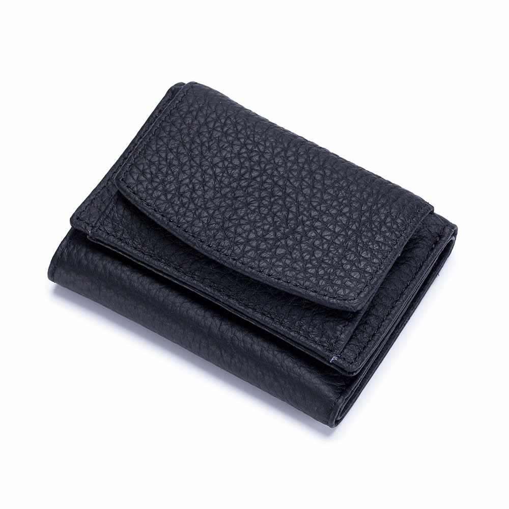 ミニ財布 レディース 3つ折り RFIDスキミング防止 本革 コンパクト 薄い財布 二つ折り財布 メンズ 小さい財布 ミニウォレット 超軽量 可愛い 小銭｜newcentury｜02