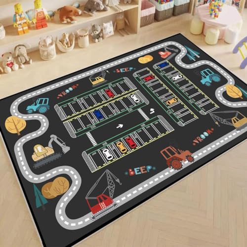 子供ゲームパッド 遊びマット 道路交通 数字柄 プレイマット 120*160 遊びマット 子供ゲームパッド 数字柄 道路交通 プレイマット