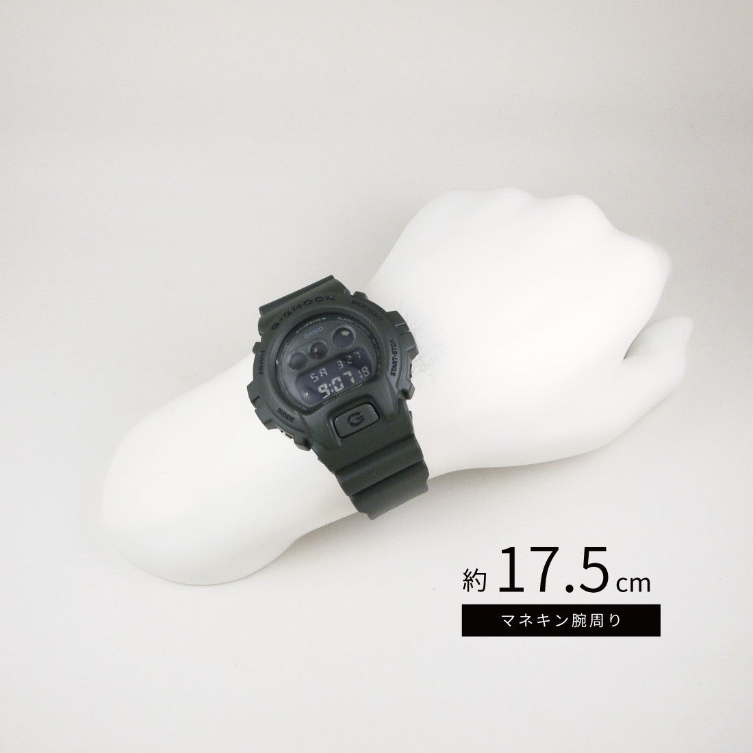 CASIO カシオ G-SHOCK Gショック DW-6900LU-3 カーキ×オレンジ 腕時計 