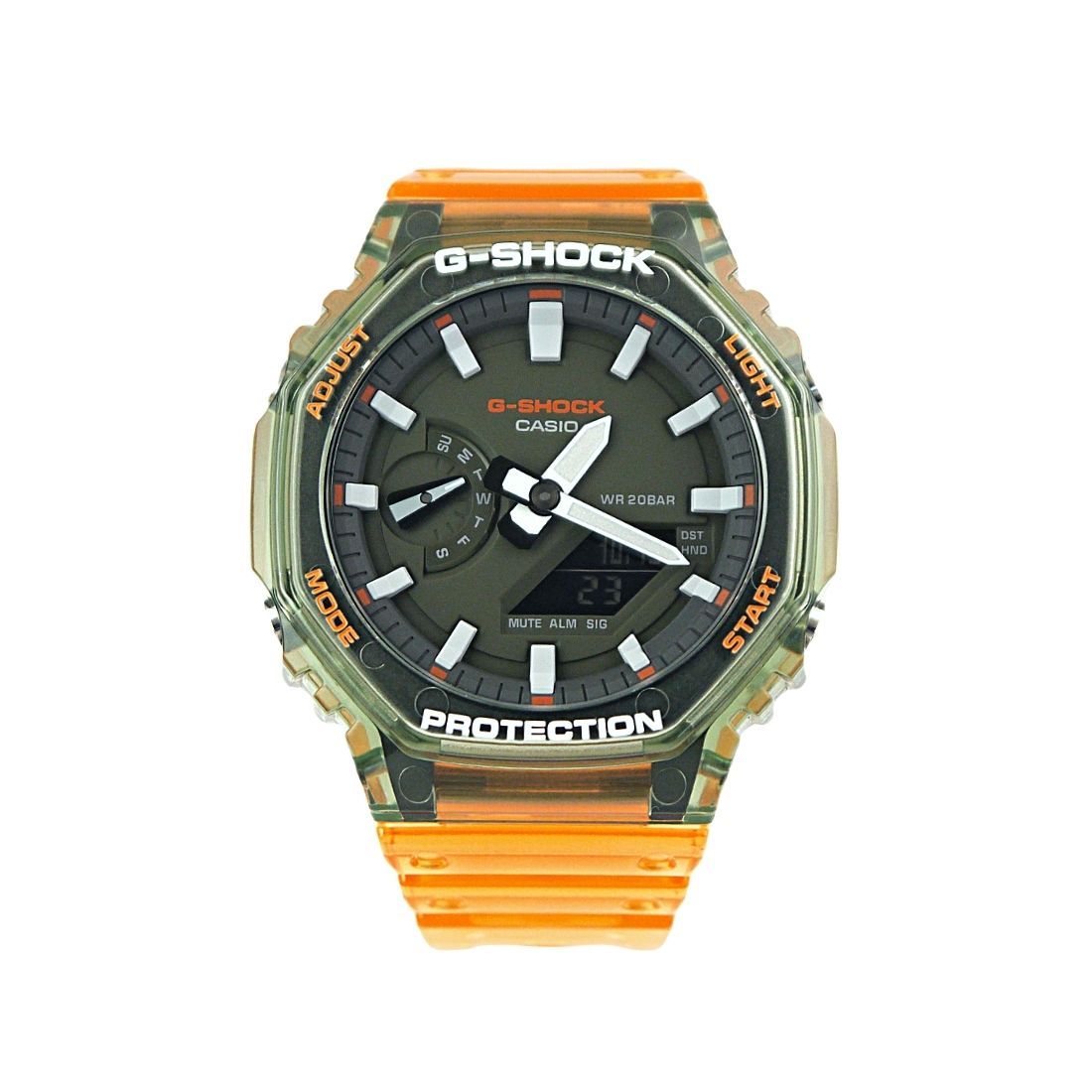 CASIO G-SHOCK メンズ カシオ Gショック HIDDEN COAST スケルトン オレンジ 腕時計 送料無料 ラッピング無料