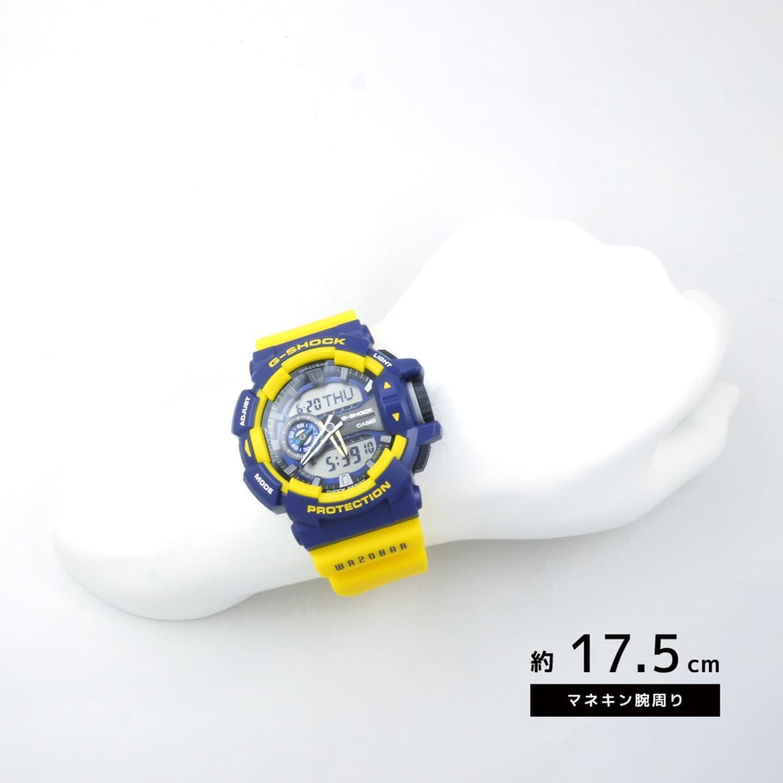 CASIO カシオ G-SHOCK G-ショック GA-400-9B イエロー×ネイビー 海外