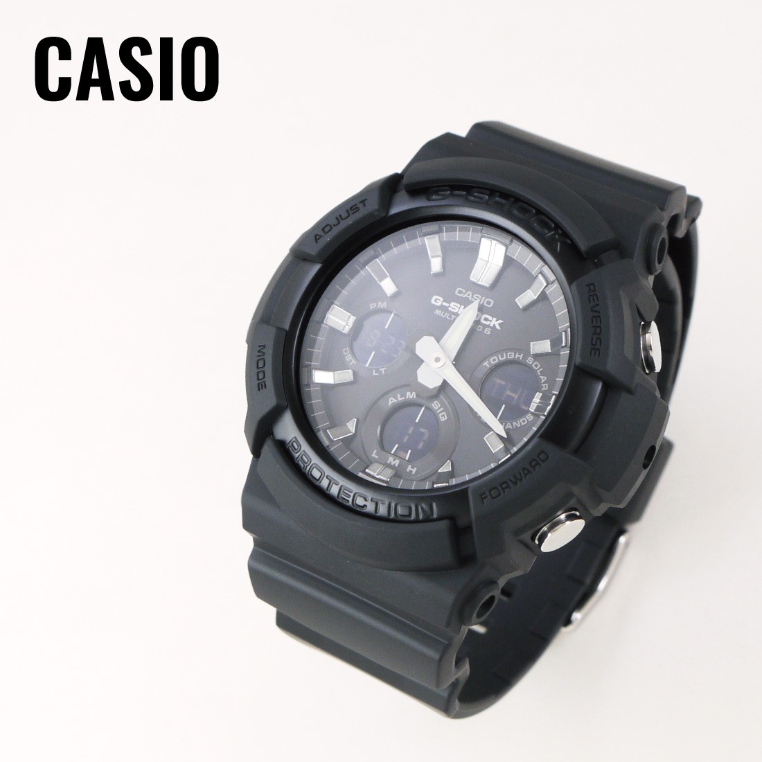 CASIO カシオ G-SHOCK ジーショック 電波受信 タフソーラー GAW-100B-1A ブラック 腕時計 メンズ :GAW-100B-1A:腕時計ショップ  newest - 通販 - Yahoo!ショッピング