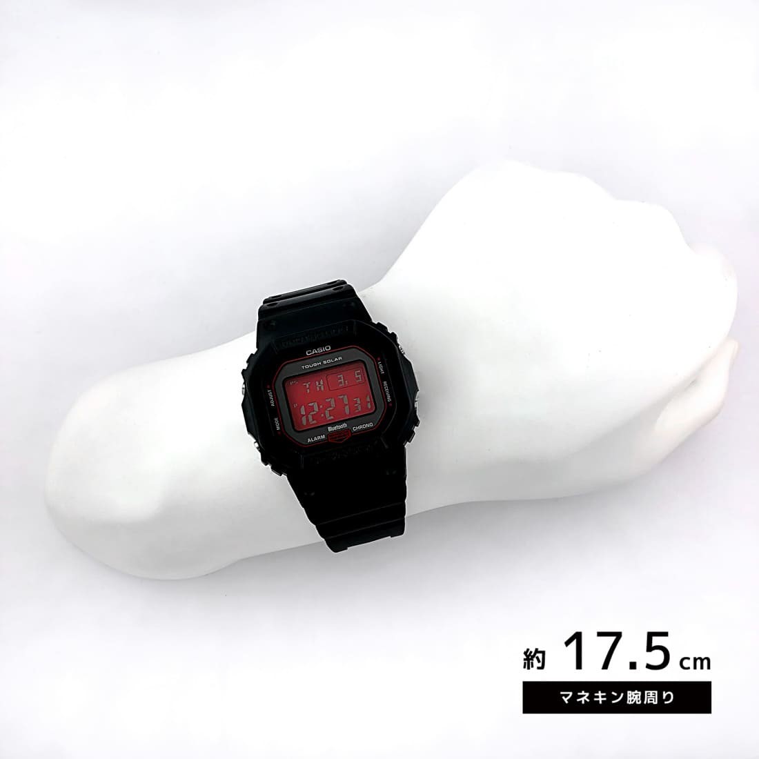 CASIO カシオ G-SHOCK G-ショック Black and Red Series 電波ソーラー GW-B5600AR-1 レッド×ブラック  メンズ 腕時計