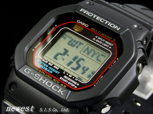 CASIO カシオ 腕時計 G-SHOCK ジーショック Gショック MULTI BAND 5 GW-M5600-1JF 薄型電波時計Xタフソーラー  国内正規品