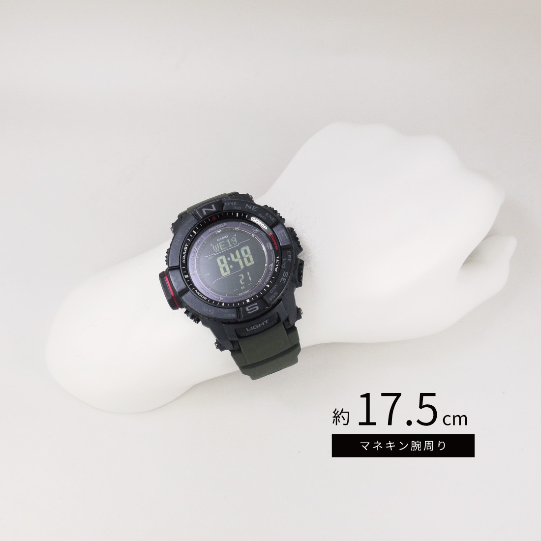CASIO カシオ PRO TREK プロトレック 電波ソーラー PRW-3510Y-8 ブラック 海外モデル 腕時計