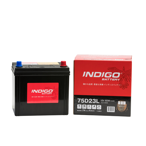 新品　【INDIGO】インディゴバッテリー 国産車用 CMF 75D23L INDIGO インディゴバッテリー 国産車用 CMF 75D23L 【75D23L】アリスト