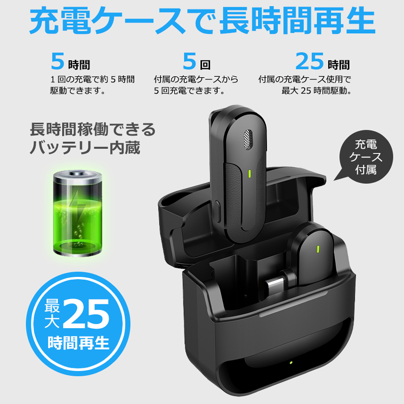 ワイヤレスマイク ピンマイク ラべリアマイク type-c lightning ワイヤレスマイク ピンマイク ラべリアマイク type-c lightning