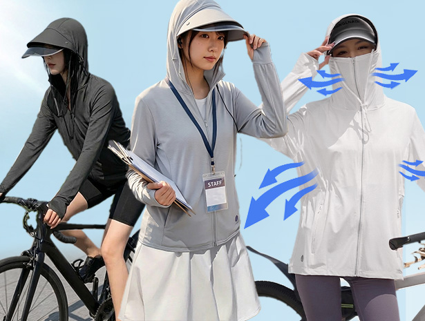 uvカットパーカー パーカー フルフェイス 冷感 ラッシュガード レディース 薄手パーカー UVパーカー 日焼け対策 夏 冷感パーカー 接触冷感 UPF50+ 爆買