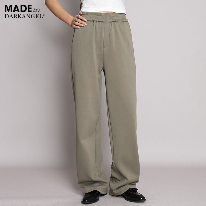 JIL SANDER + ダークブラウン ワイドパンツ ウエスト紐 JIL SANDER + ダークブラウン ワイドパンツ ウエスト紐