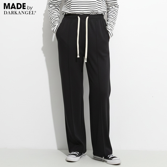 BANDAL レディースパンツホワイト/ブラック レディースパンツ 白パンツ 医療用パンツ MK-0008 ミッシェルクラン