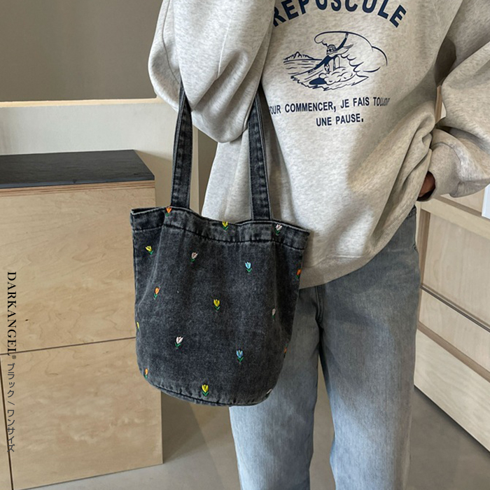 希少✨ディーゼル デニムトートバッグ ヴィンテージ加工 キーホルダー&カラビナ付 希少】DIESEL ワンショルダーバッグ archive Y2K ディーゼル