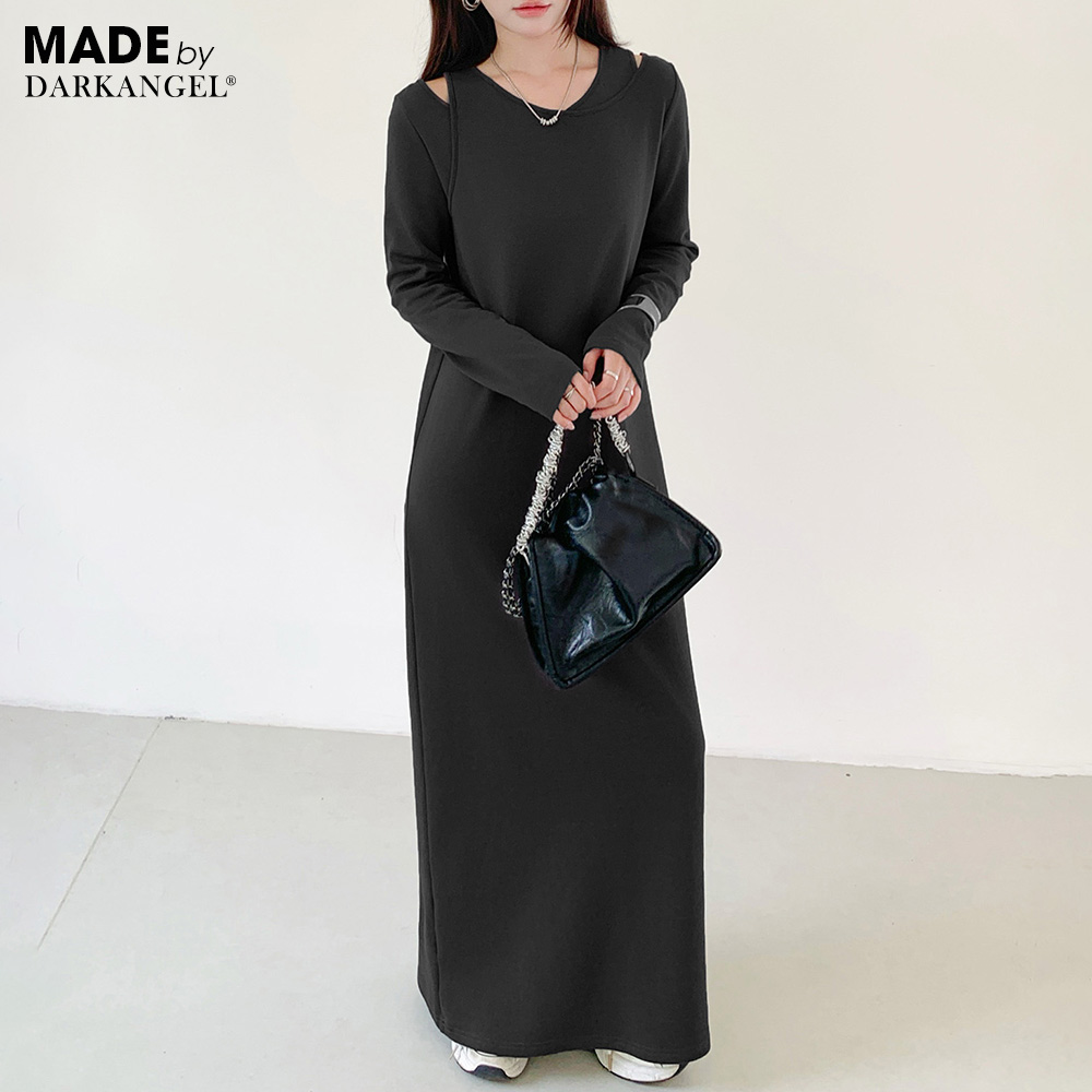 美品 ジルサンダー ロング ワンピース 変形 ネイビー L レイヤード 1点物 美品 ジルサンダー ロング ワンピース 変形 ネイビー L