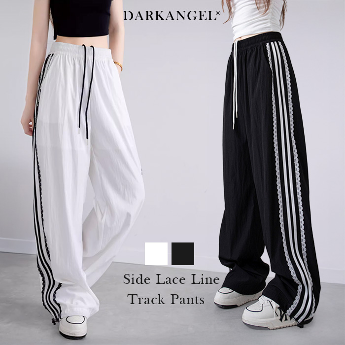 Dark Angel デニム レディース ワイドパンツ ワイドデニム