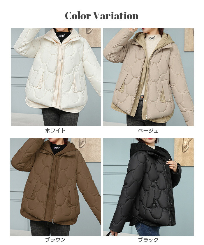 Dark Angel（ダークエンジェル） 中綿ジャケット レディース