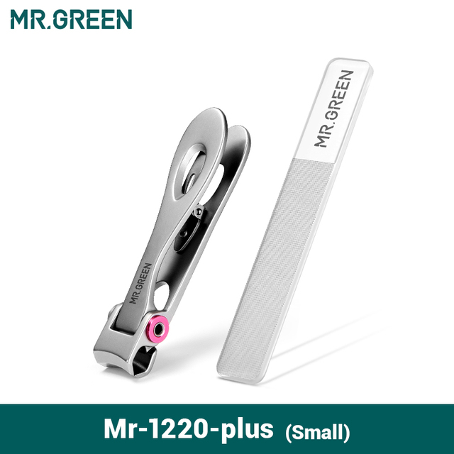 Mr.green-ステンレス鋼のネイルクリッパー,2サイズが利用可能,マニキュア,指,手の切削工具｜newold-goods｜04