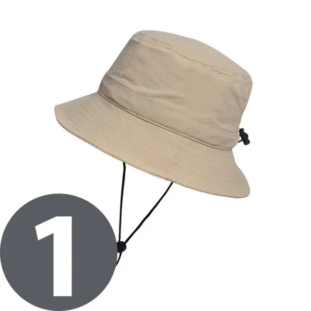 男性と女性のためのアベンチュリの夏のバケツ帽子,湾曲した日焼け止め,屋外の日よけ帽｜newold-goods｜06