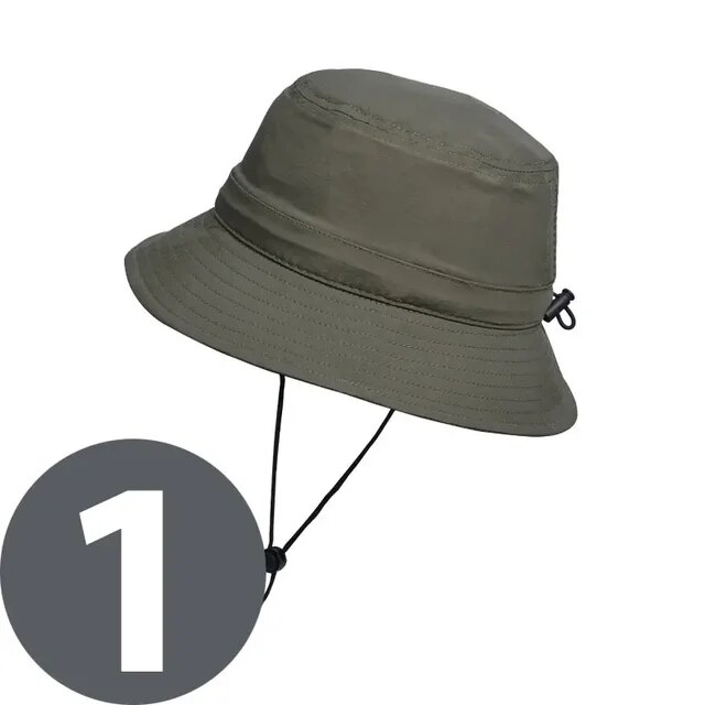 男性と女性のためのアベンチュリの夏のバケツ帽子,湾曲した日焼け止め,屋外の日よけ帽｜newold-goods｜05