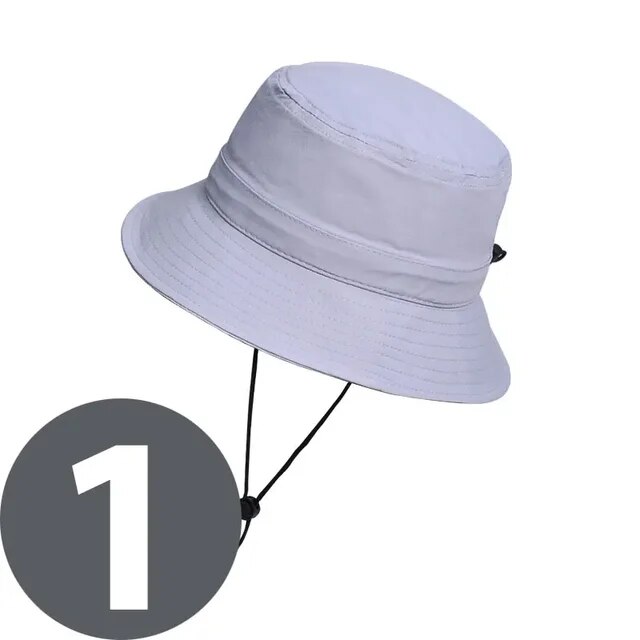 男性と女性のためのアベンチュリの夏のバケツ帽子,湾曲した日焼け止め,屋外の日よけ帽｜newold-goods｜03