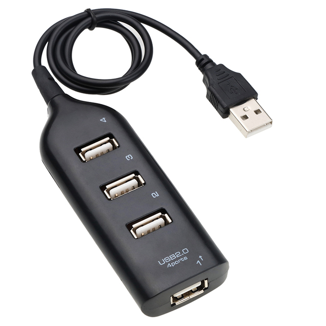 USBハブ2.0,4ポート,高速,ケーブル付き,ミニUSBスプリッター,PC,ラップトップ,ノートブック用の複数の電源アダプター｜newold-goods｜03
