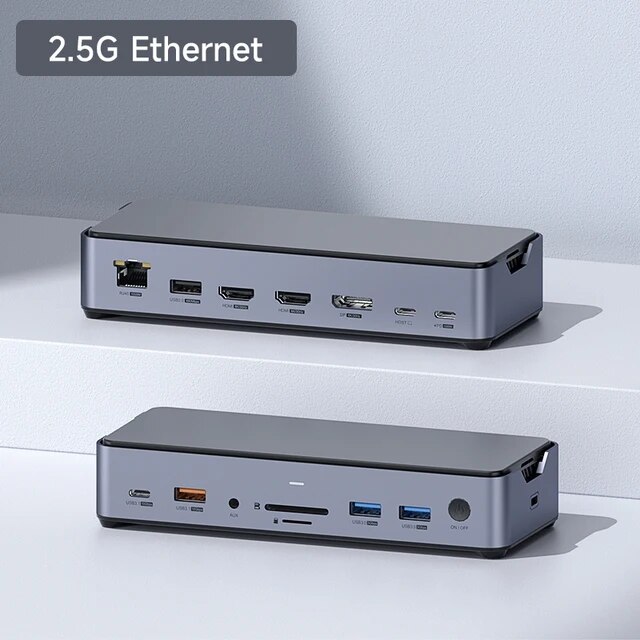 Hagibis usb cドッキングステーションタイプcに8 dp hdmi対応